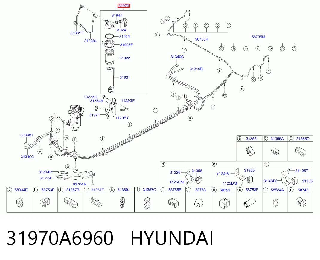 31970A6960 Hyundai/Kia