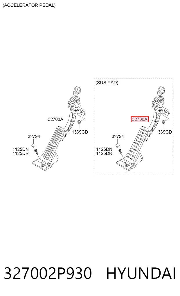 Comprar Pedal del acelerador KIA Sorento  XM a bajo precio