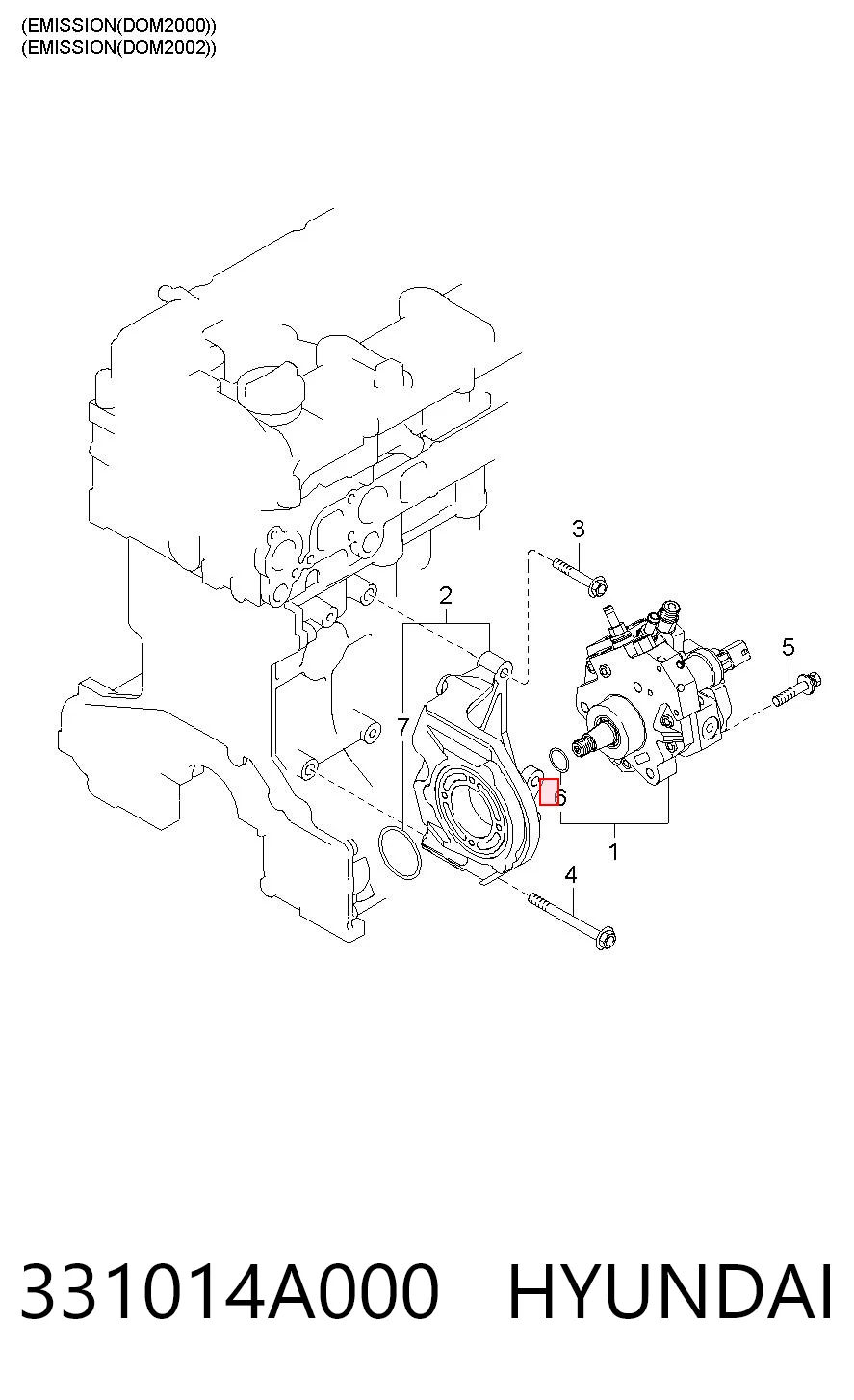 331014A000 Hyundai/Kia