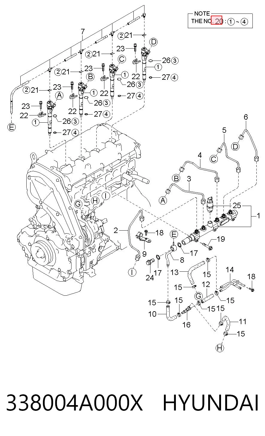 338004A000X Hyundai/Kia