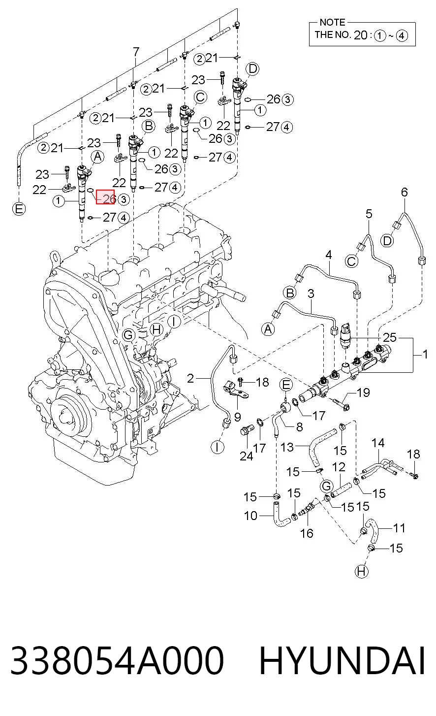 338054A000 Hyundai/Kia