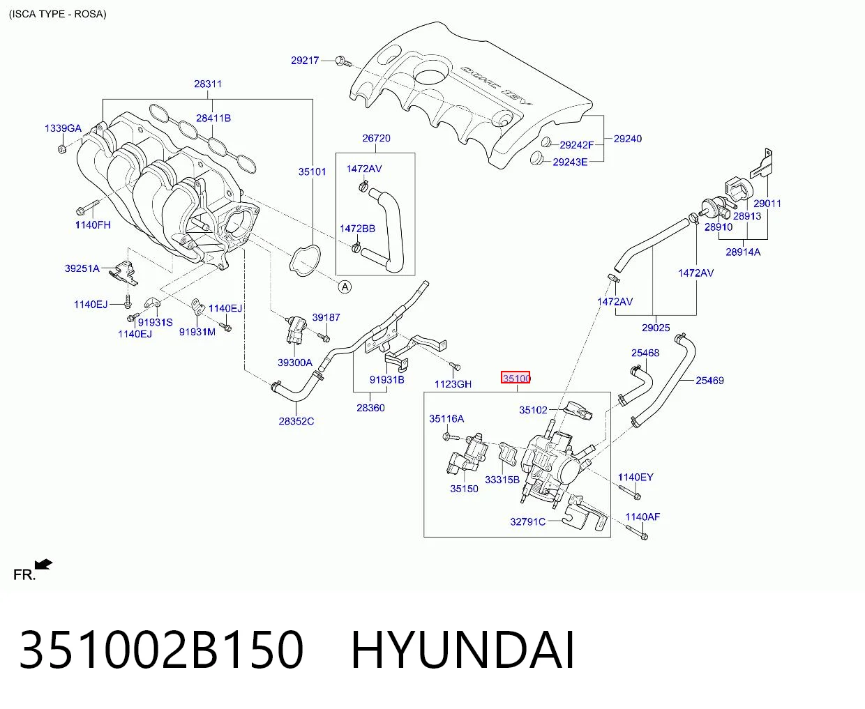 351002B150 Hyundai/Kia
