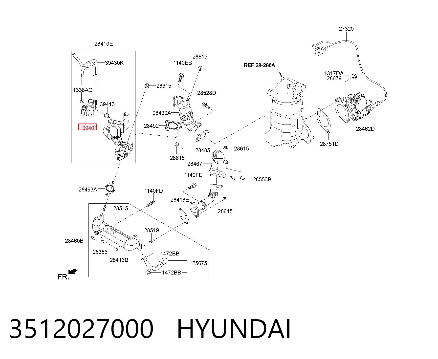 3512027000 Hyundai/Kia