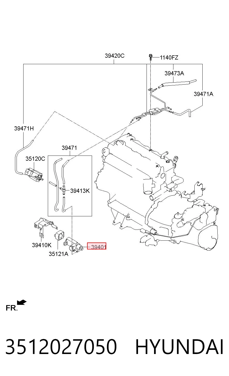3512027050 Hyundai/Kia