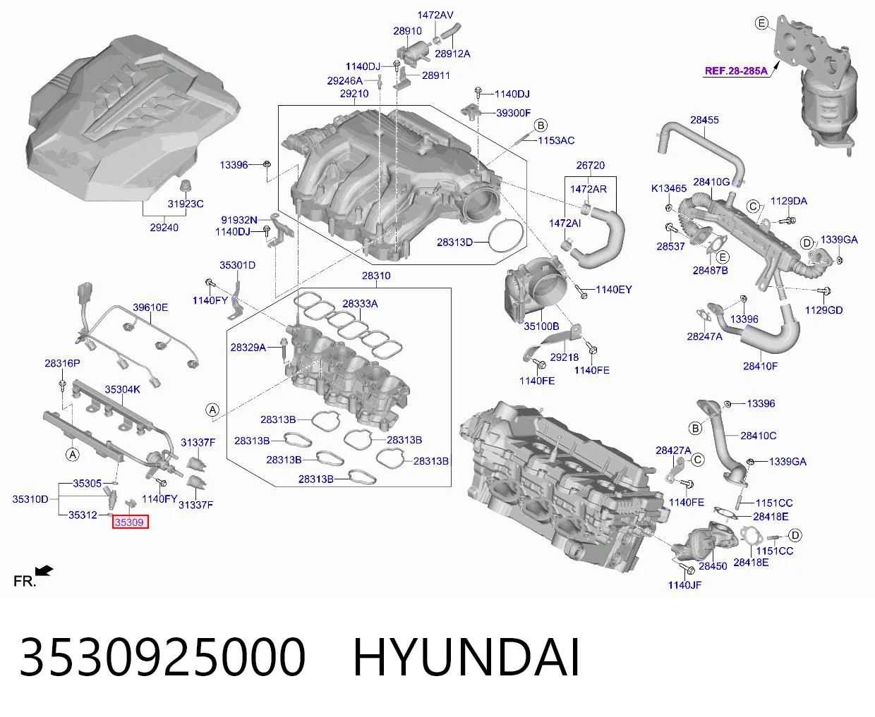3530925000 Hyundai/Kia 