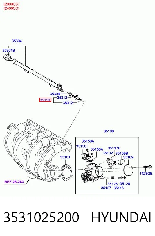 3531025200 Hyundai/Kia