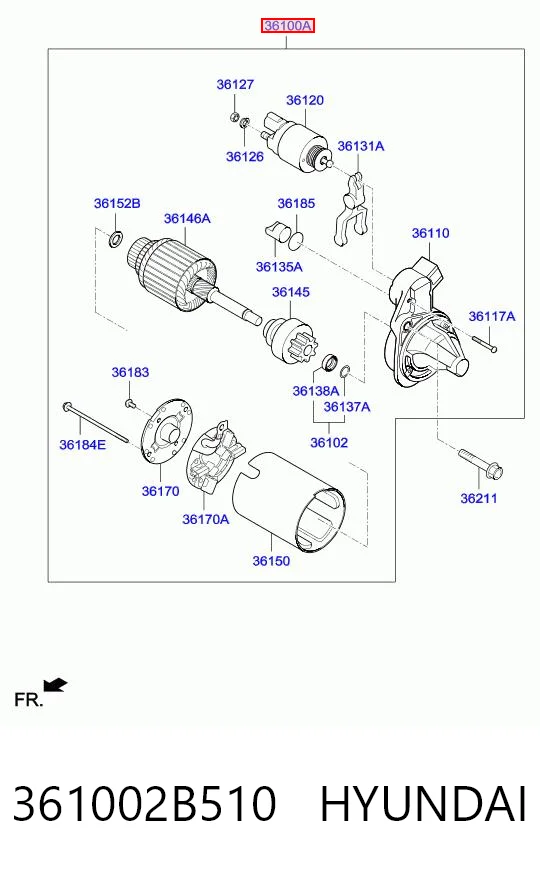 361002B510 Hyundai/Kia