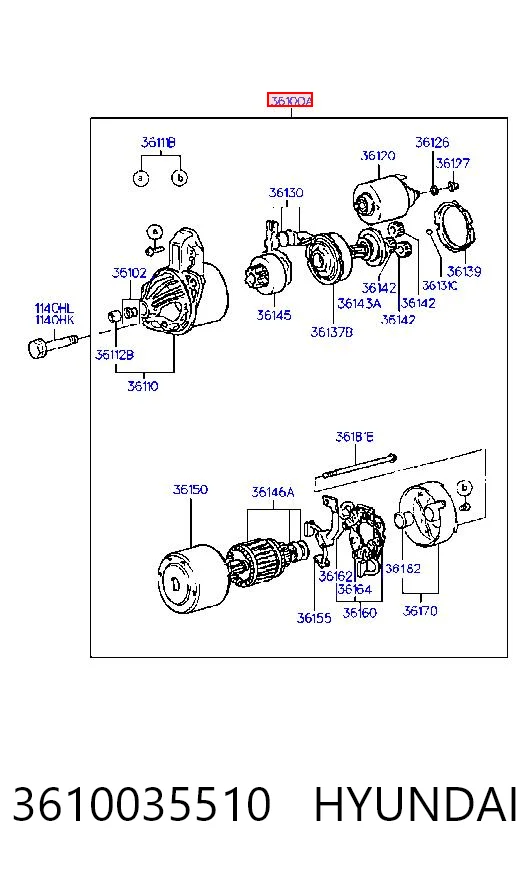 3610035510 Hyundai/Kia