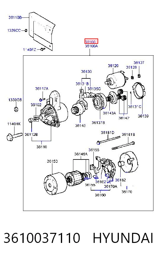 3610037110 Hyundai/Kia