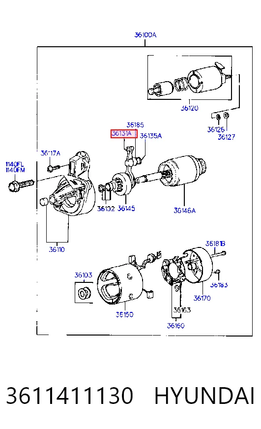 3611411130 Hyundai/Kia