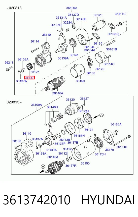 3613742010 Hyundai/Kia