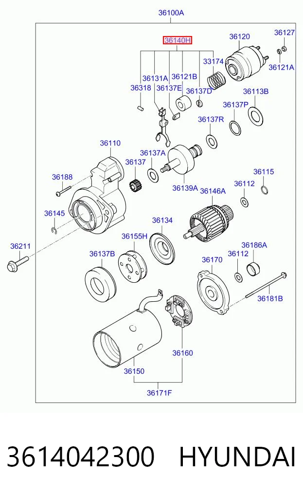3614042300 Hyundai/Kia
