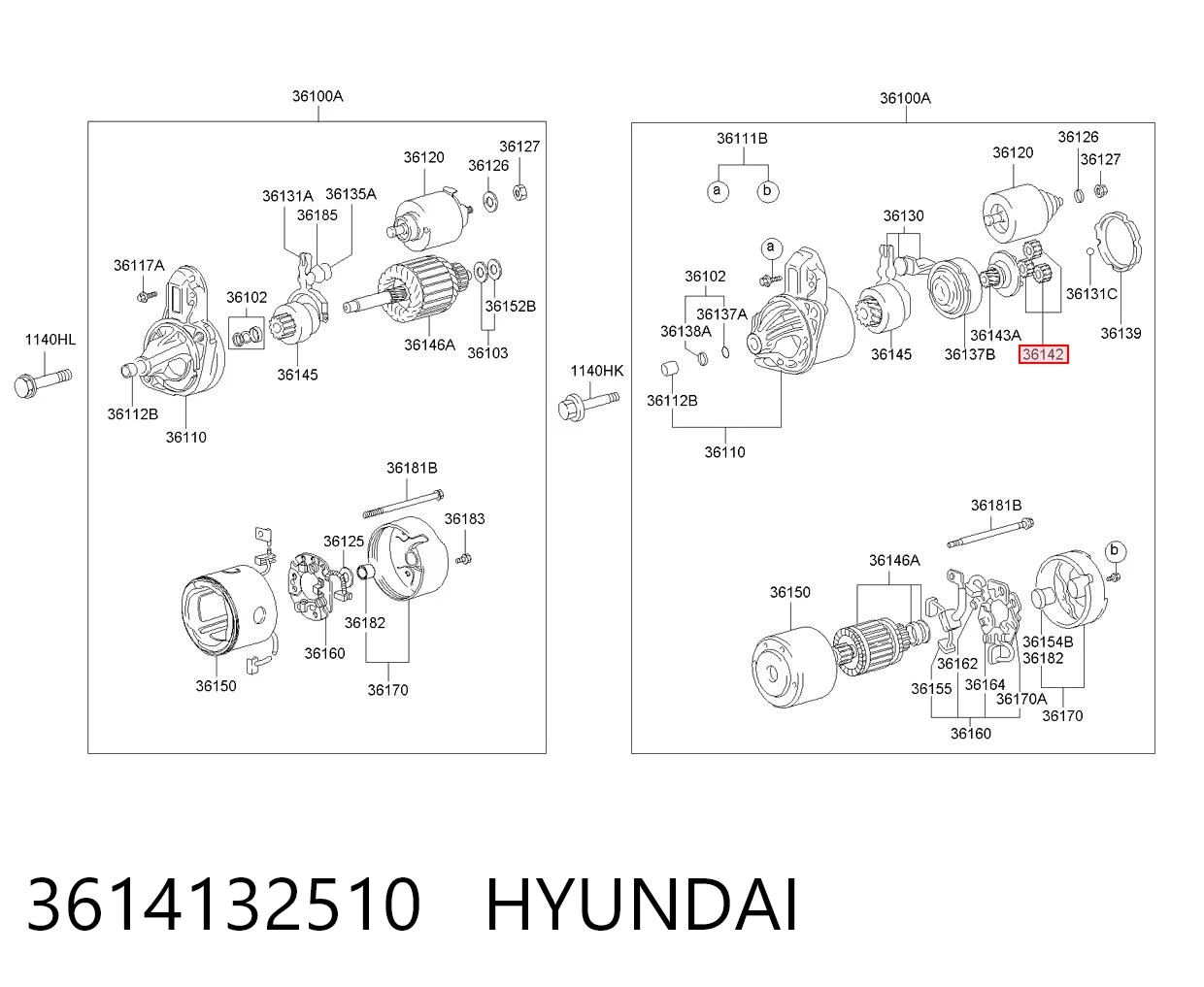 3614132510 Hyundai/Kia