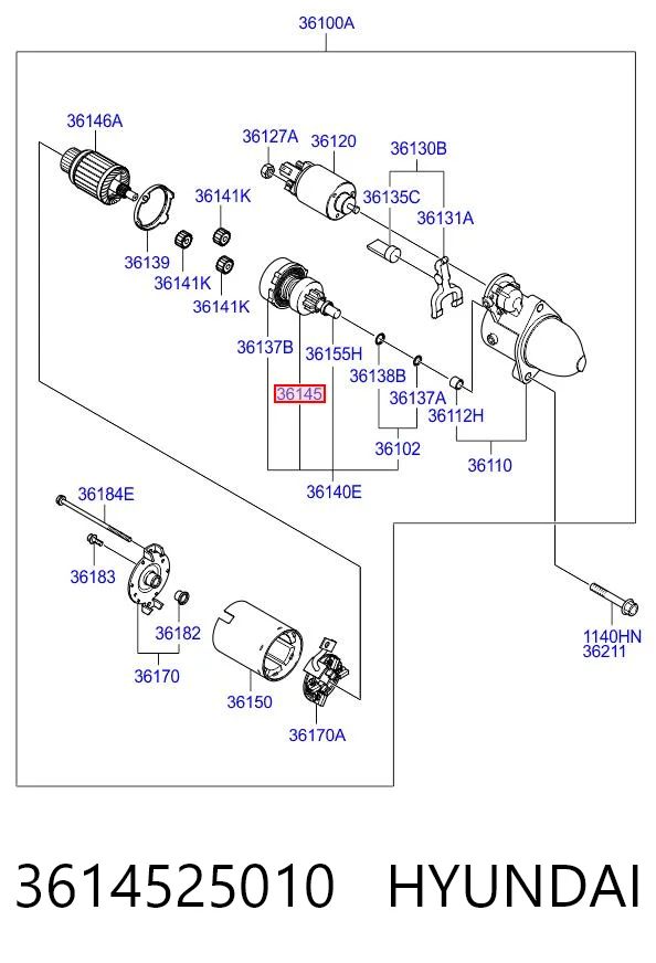 3614525010 Hyundai/Kia