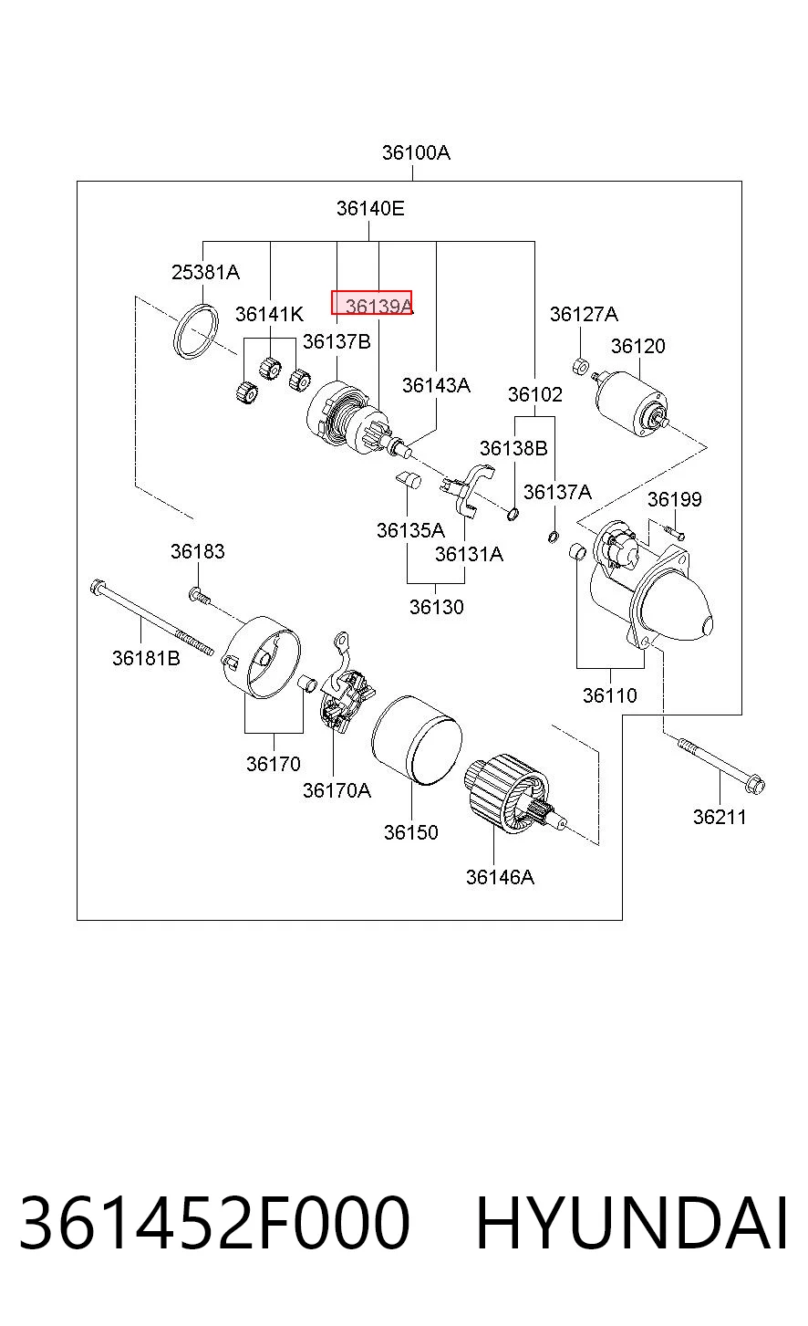 361452F000 Hyundai/Kia
