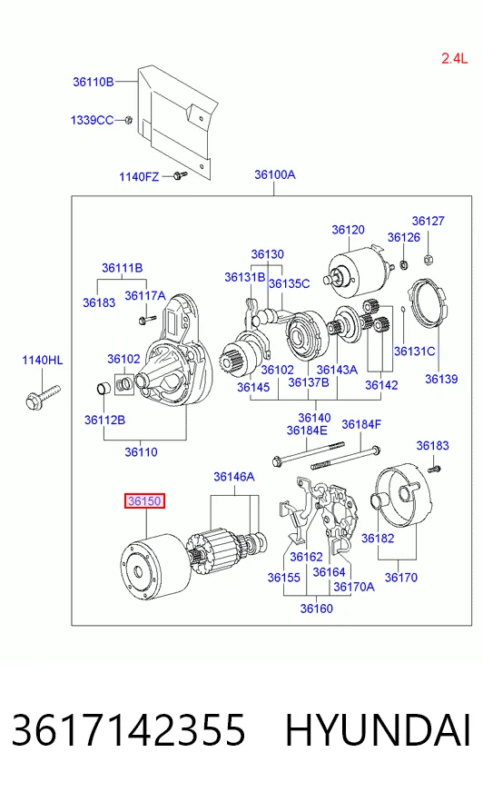 3617142355 Hyundai/Kia