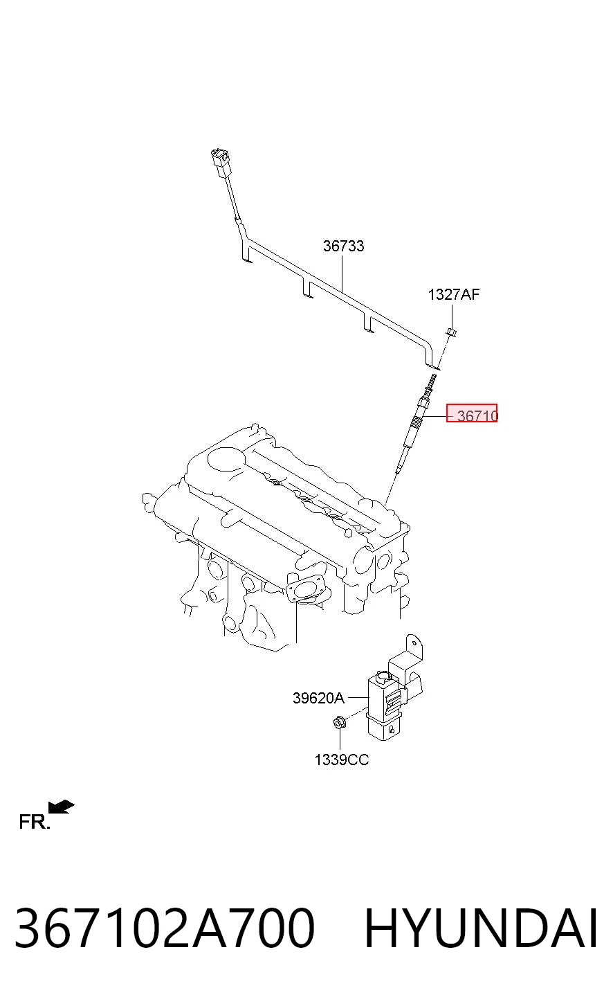 Bujías de precalentamiento Hyundai I40  (VF)