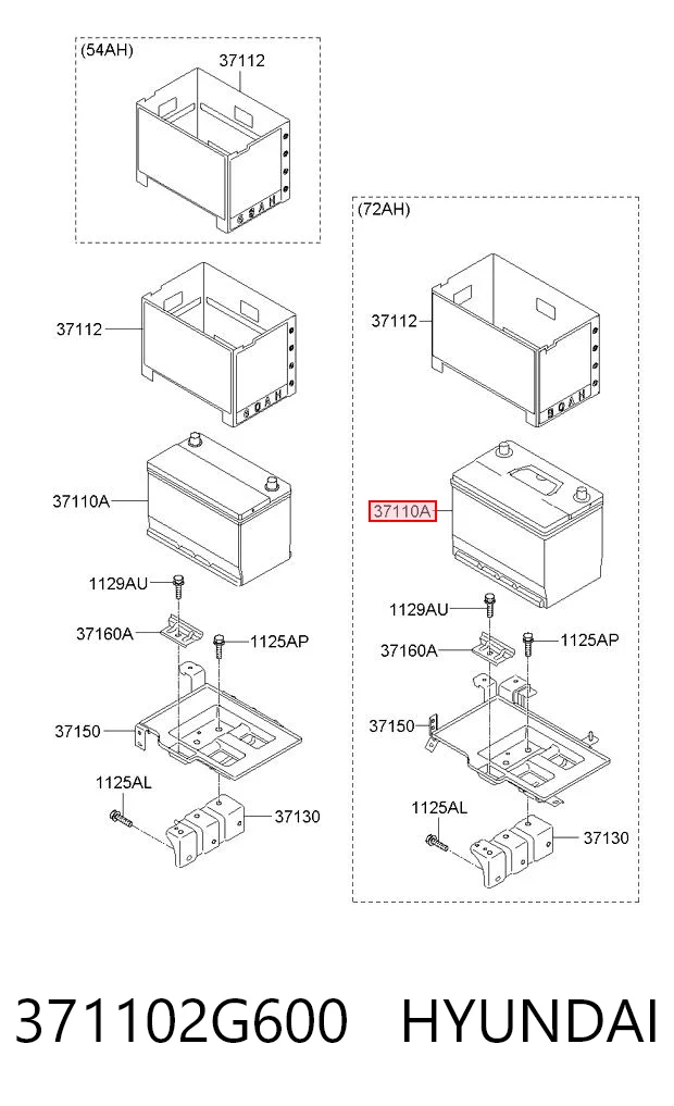 96866028 General Motors Batería Start-Stop