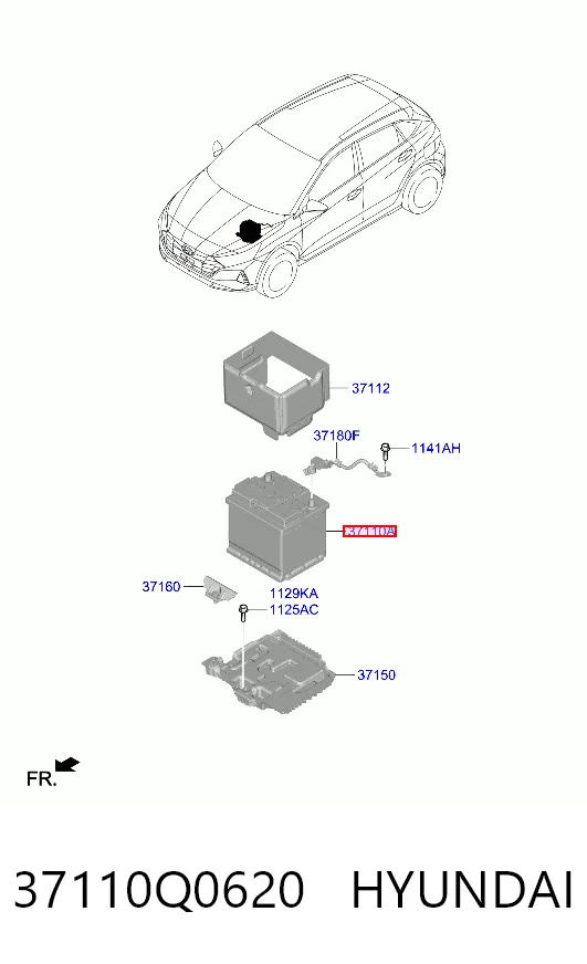 37110Q0620 Hyundai/Kia