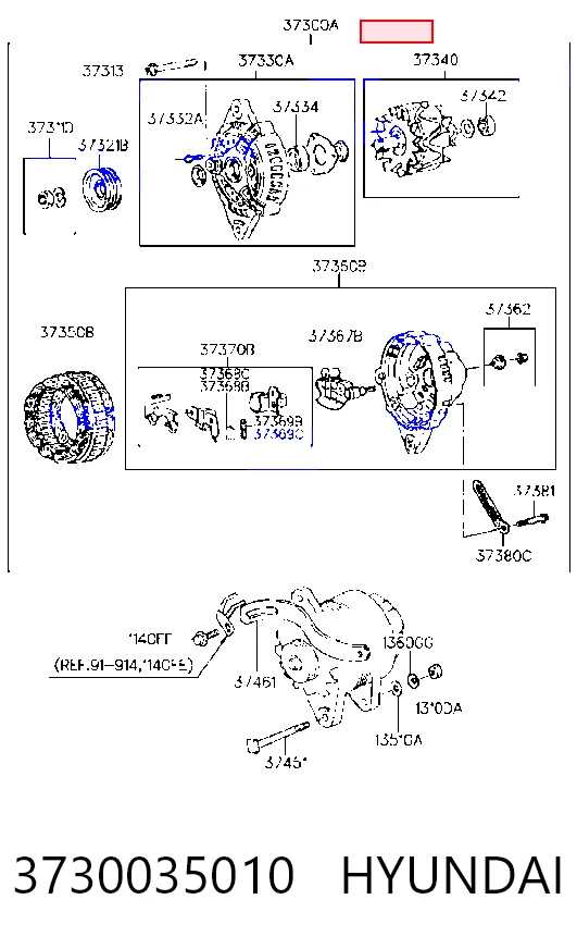 3730035010 Hyundai/Kia