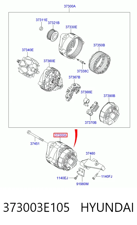 373003E105 Hyundai/Kia