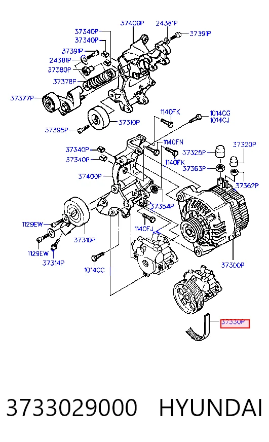 Correa de transmisión trapezoidal Nissan Qashqai II desde 13,50 €