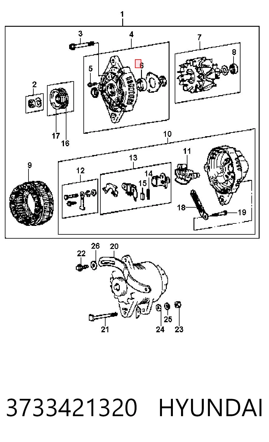 3733421320 Hyundai/Kia
