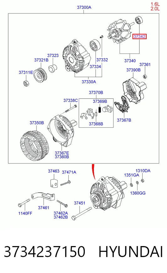 Comprar Cojinete alternador C-Max  CB7