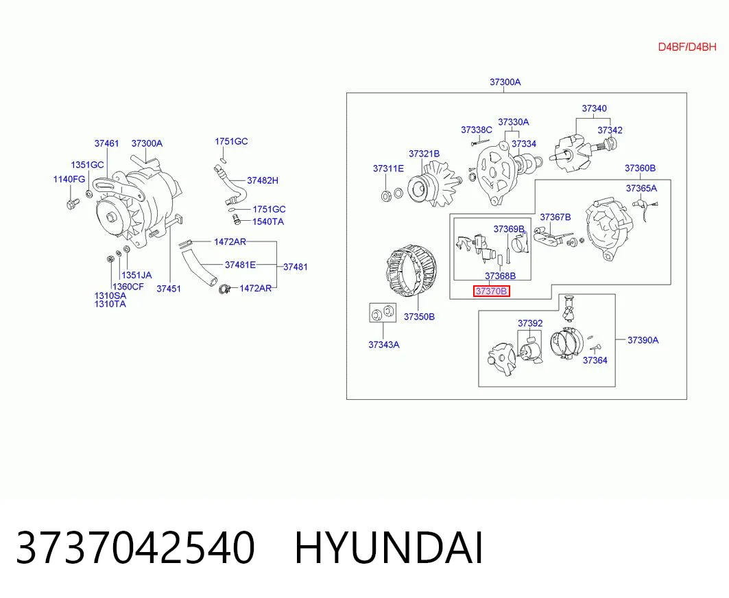 3737042540 Hyundai/Kia