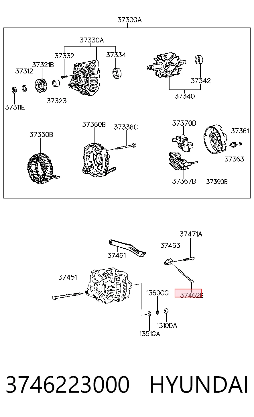 3746223000 Hyundai/Kia