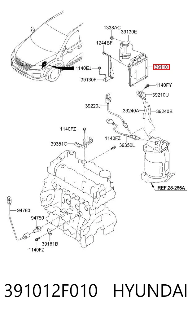 391012F010 Hyundai/Kia