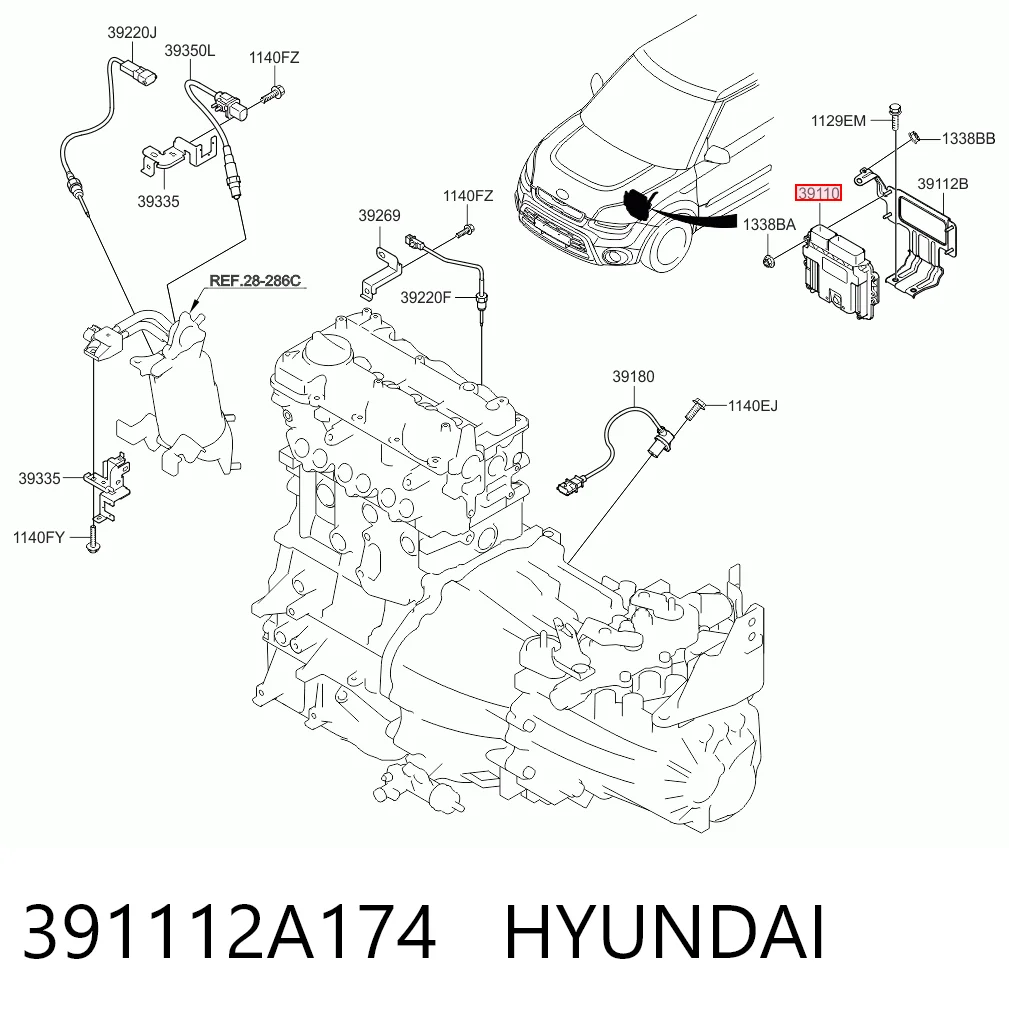 ECU para KIA Soul AM