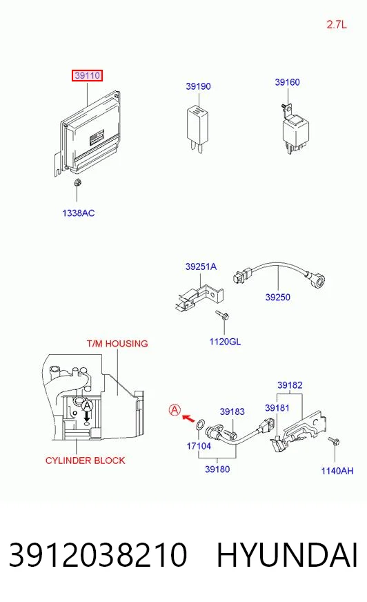 Comprar Unidad de control del motor (ECU) Hyundai Sonata EU4 a bajo precio