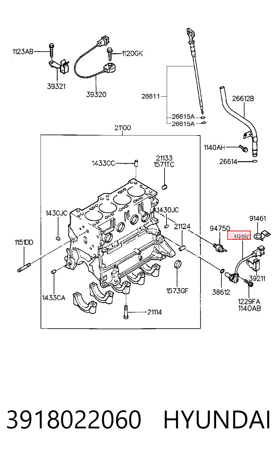 3918022060 Hyundai/Kia