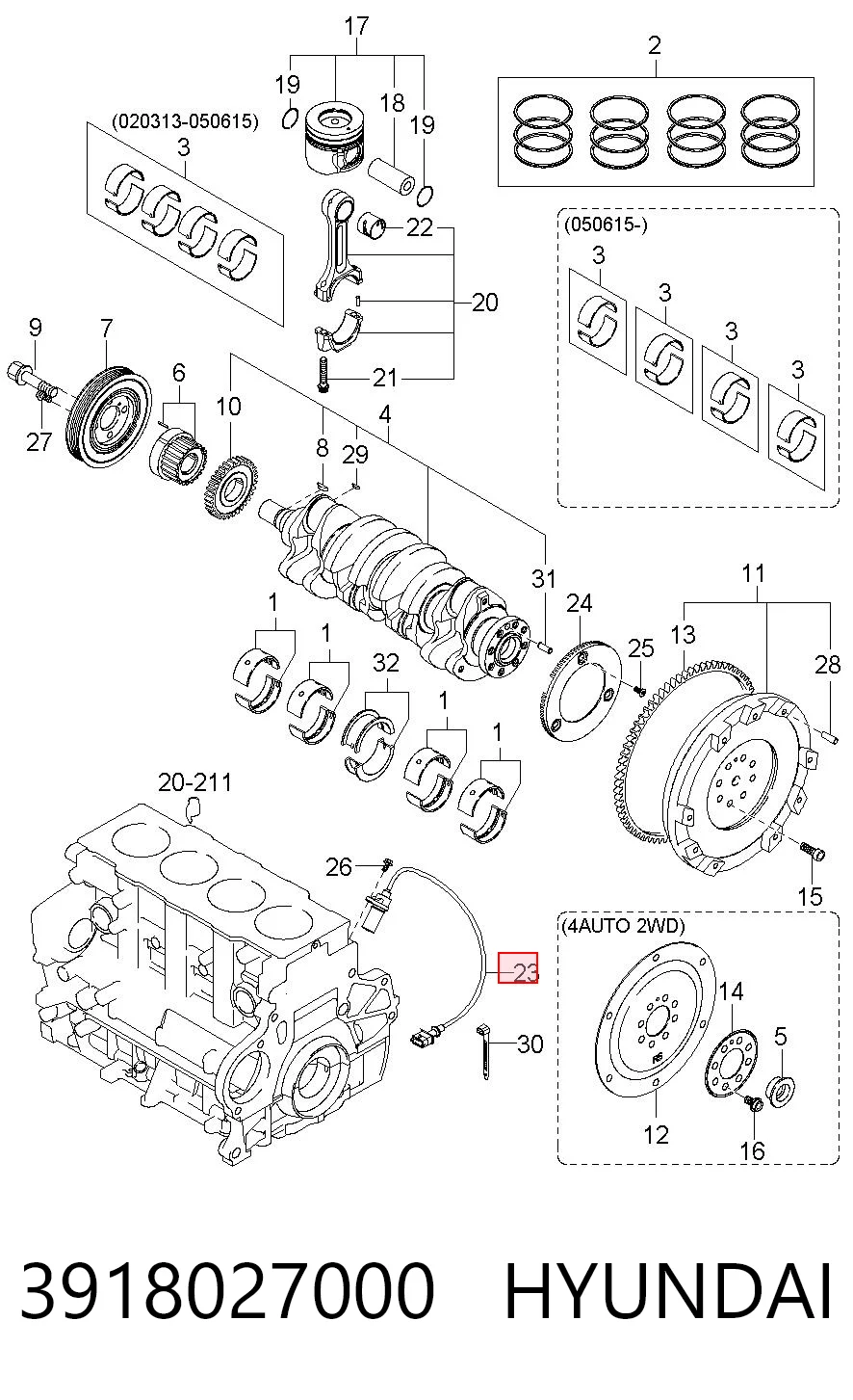 3918027000 Hyundai/Kia