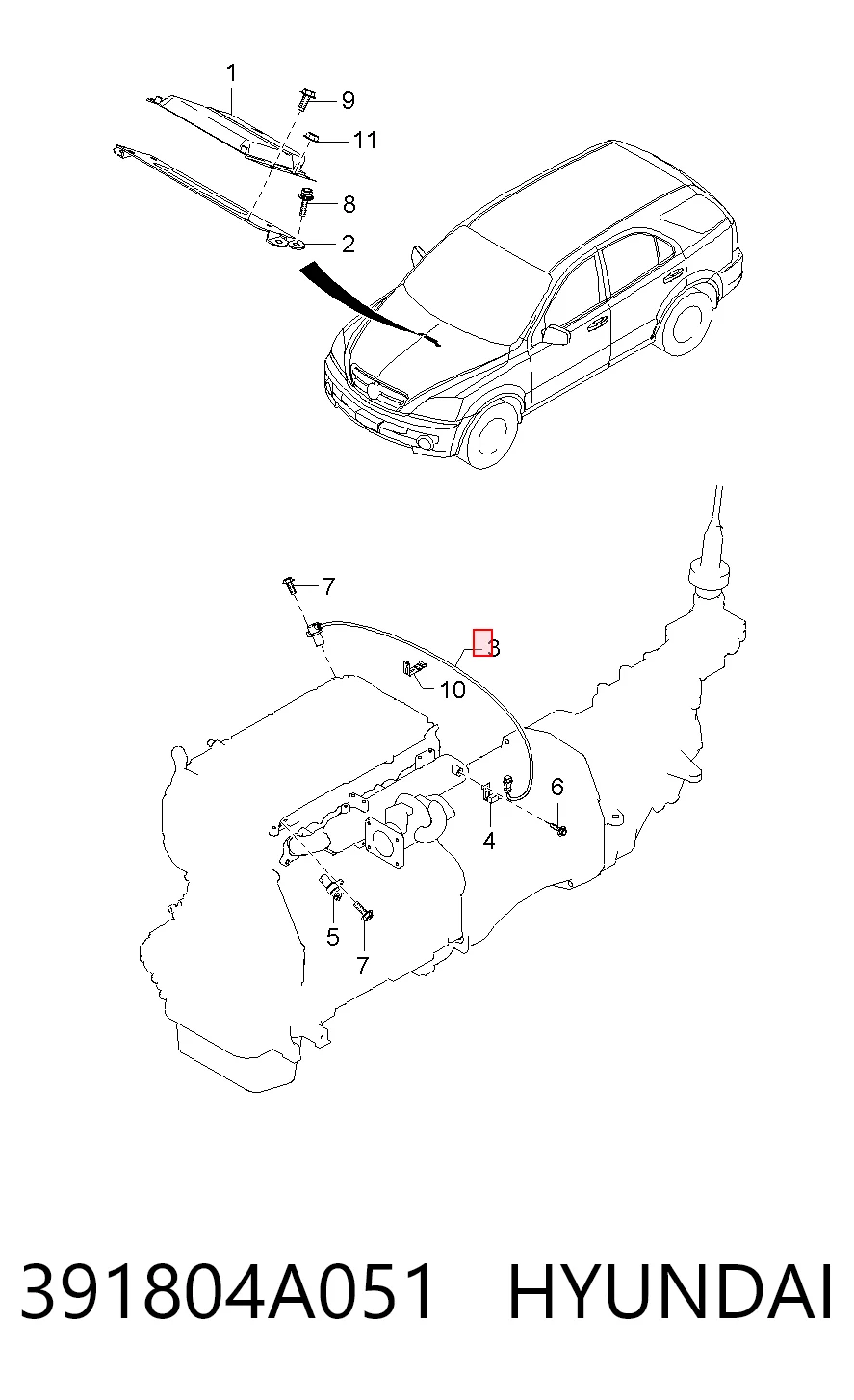Comprar Sensor de posición del cigüeñal Hyundai H-1 STAREX   a bajo precio