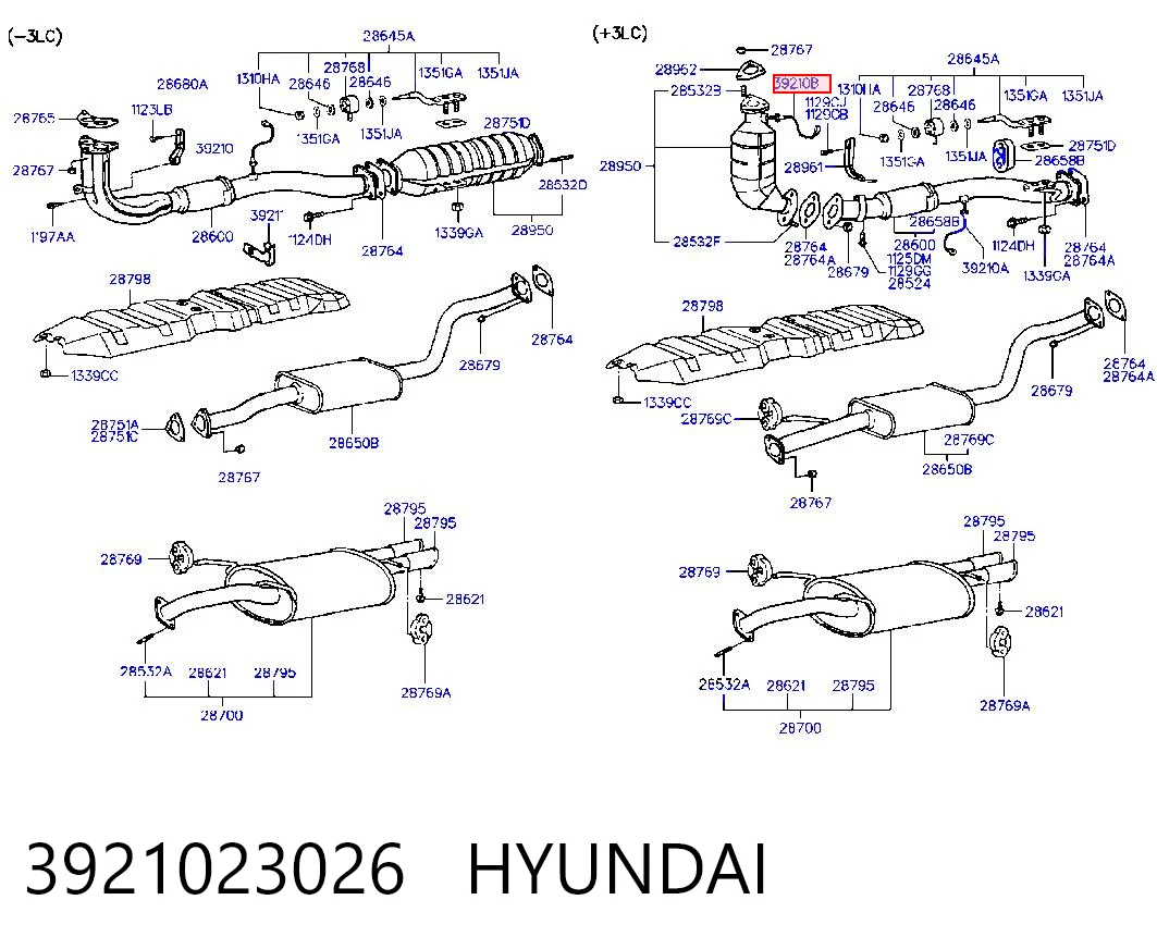 Sonda lambda Hyundai Coupe 1