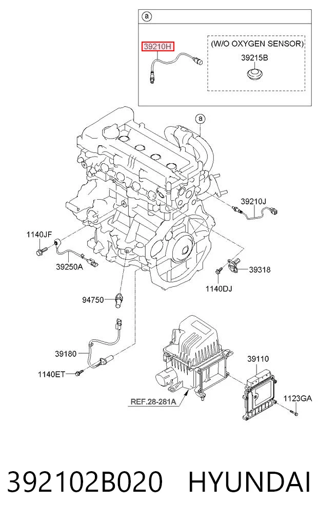 392102B020 Hyundai/Kia