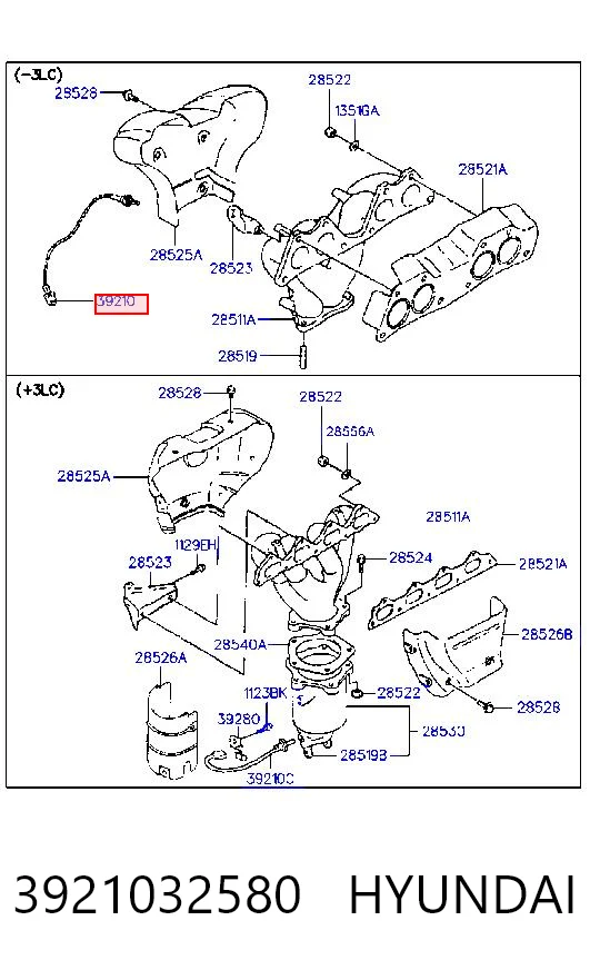 Comprar Sonda Lambda Hyundai Sonata III Y-3 a bajo precio