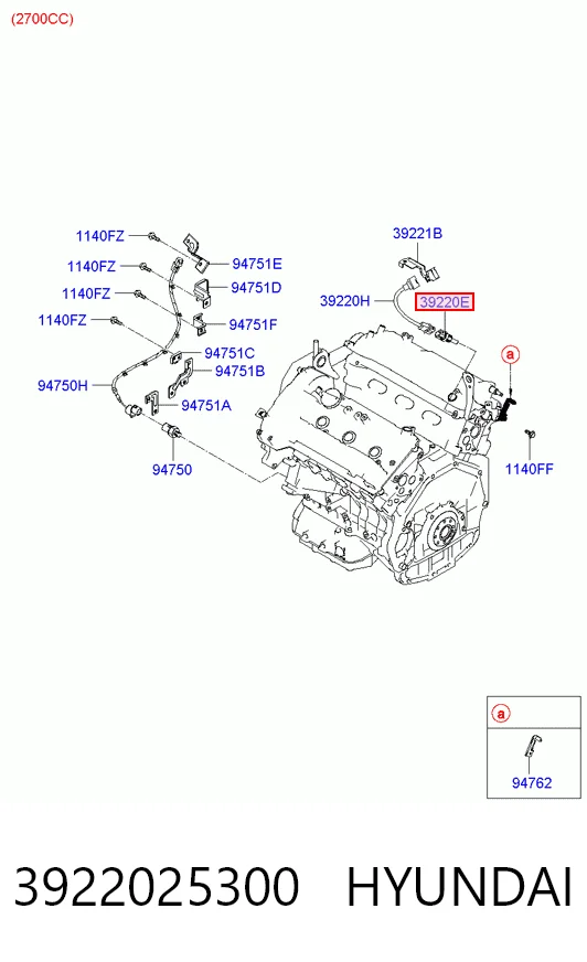 3922025300 Hyundai/Kia