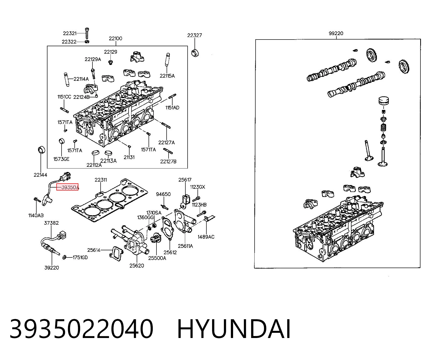 3935022040 Hyundai/Kia