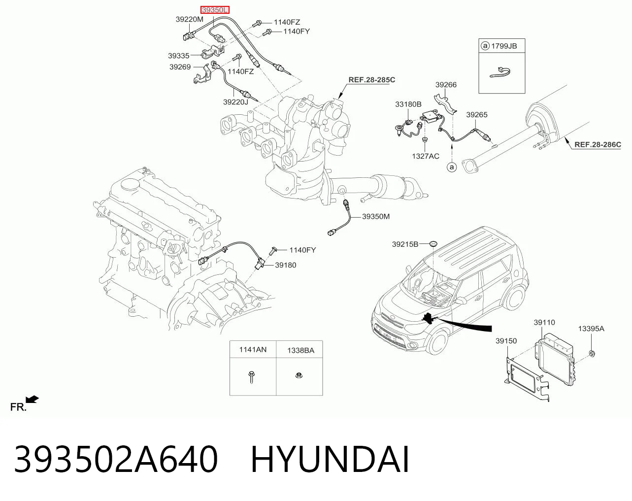393502A640 Hyundai/Kia