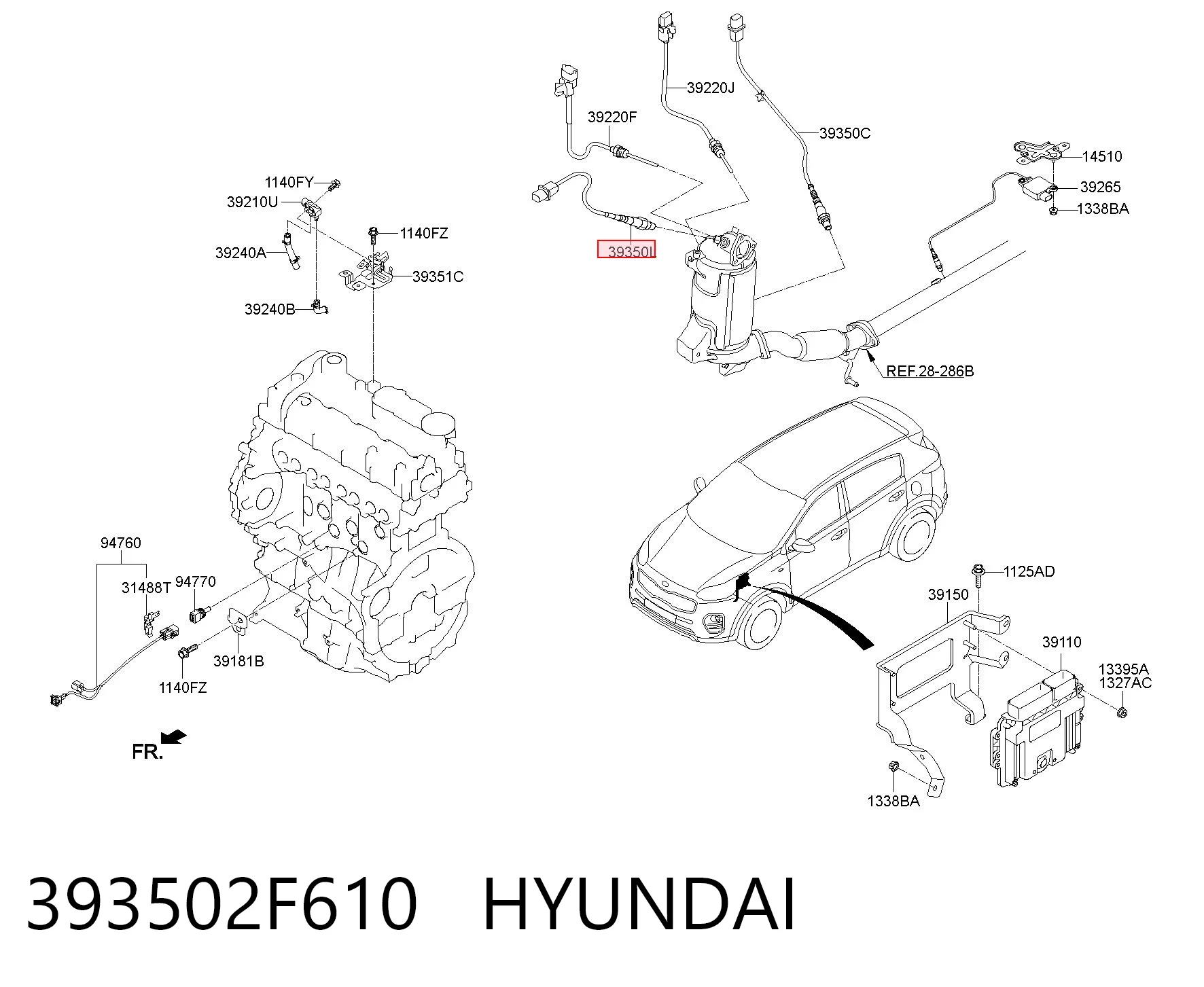393502F610 Hyundai/Kia