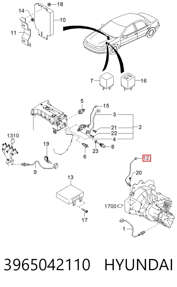 3965042110 Hyundai/Kia