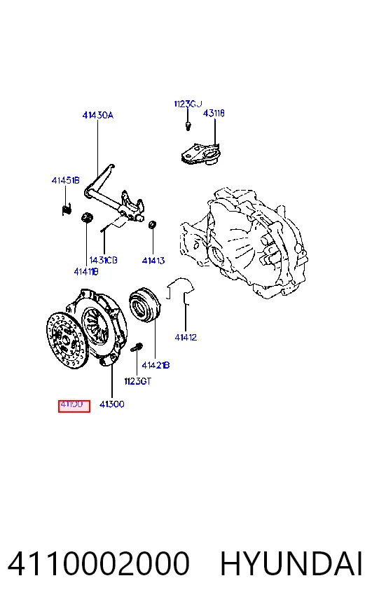 Disco de embrague Hyundai Atos hatchback (MX) (1998 - 2004) precio, desde 27,89 EUR