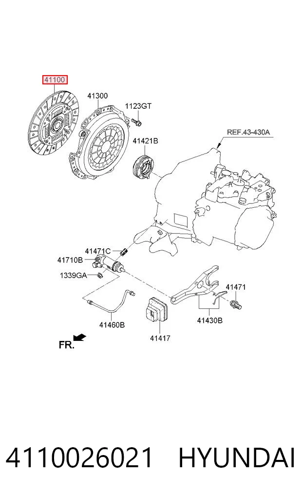 4110026021 Hyundai/Kia