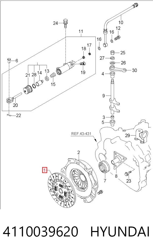 Disco de embrague Hyundai Santa Fe I SUV (SM) (2000 - 2006) precio, desde 67,53 EUR