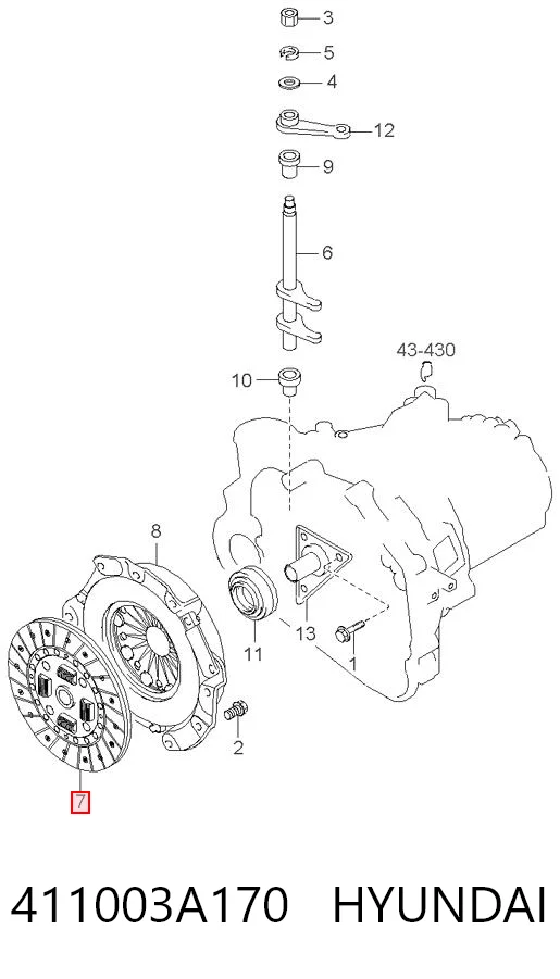 411003A170 Hyundai/Kia