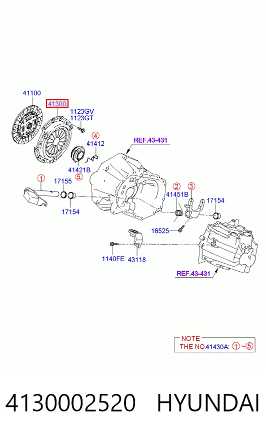 Comprar Plato de presión de embrague Hyundai Atos  MX