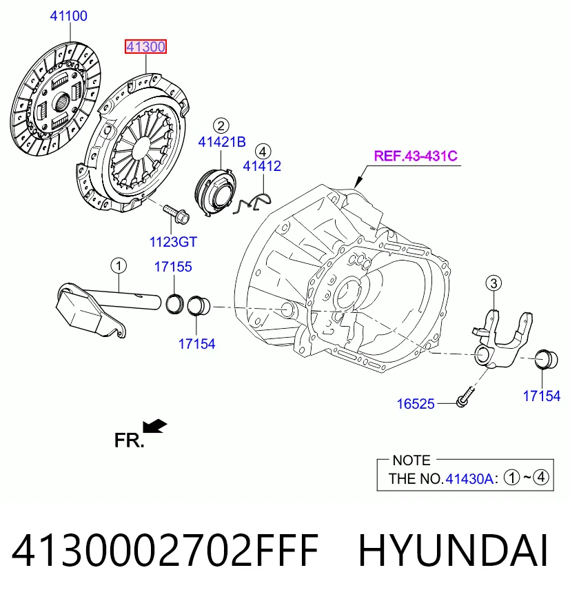 plato de presion del embrague funcion Hyundai I10 (2007-2010)